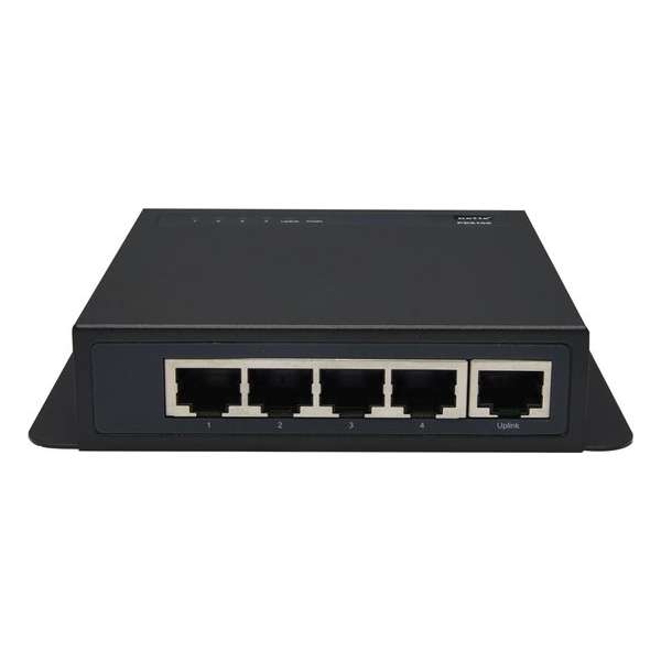 Netis System PE6105 netwerk-switch Fast Ethernet (10/100) Zwart Power over Ethernet (PoE)