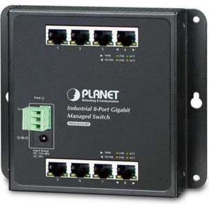 Planet WGS-4215-8T netwerk-switch Managed Gigabit Ethernet (10/100/1000) Zwart