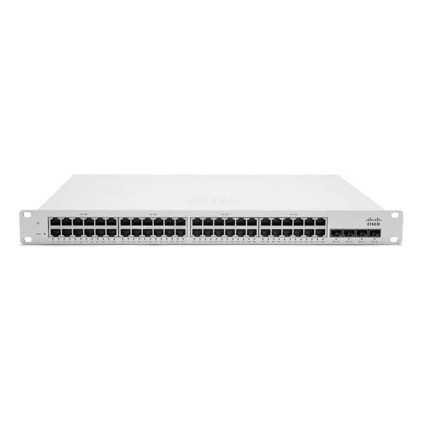 Cisco Meraki MS220-48LP Managed network switch L2 Gigabit Ethernet (10/100/1000) Power over Ethernet (PoE) Wit