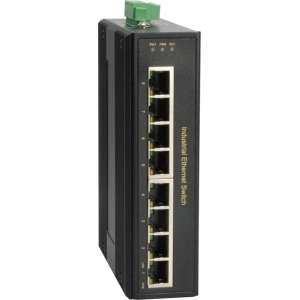 LevelOne IGP-0801 Unmanaged Gigabit Ethernet (10/100/1000) Zwart Power over Ethernet (PoE)