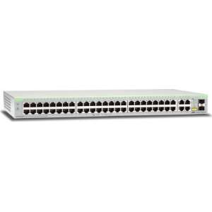 Allied Telesis AT-FS750/52-50 Managed Fast Ethernet (10/100) Grijs 1U