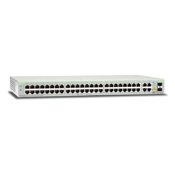 Allied Telesis AT-FS750/52-50 Managed Fast Ethernet (10/100) Grijs 1U