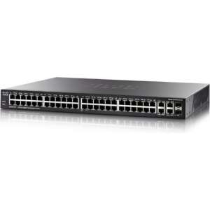 Cisco SG350-52P Managed L3 Gigabit Ethernet (10/100/1000) Zwart 1U Power over Ethernet (PoE)