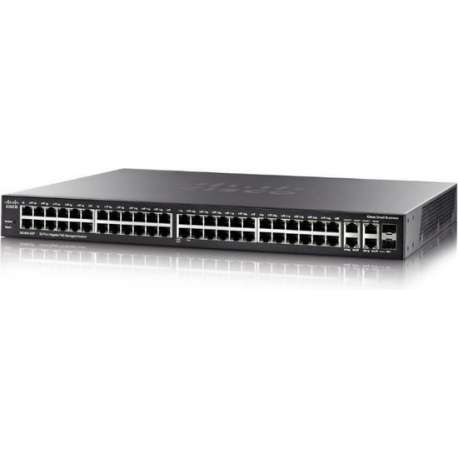 Cisco SG350-52P Managed L3 Gigabit Ethernet (10/100/1000) Zwart 1U Power over Ethernet (PoE)