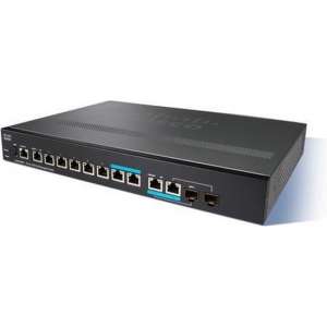 Cisco Small Business SG350-8PD Managed L2/L3 Gigabit Ethernet (10/100/1000) Zwart 1U Power over Ethernet (PoE)