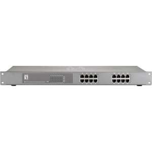 LevelOne FEP-1612W380 Fast Ethernet (10/100) Grijs Power over Ethernet (PoE)