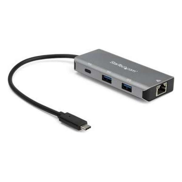 Hub USB-C a 3 porte con LAN - 2xA e 1xC
