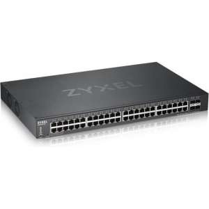 Zyxel XGS1930-52 Managed L3 Gigabit Ethernet (10/100/1000) Zwart