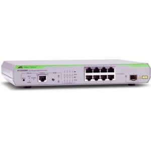 Allied Telesis AT-GS908M-50 Managed L2 Gigabit Ethernet (10/100/1000) Zilver