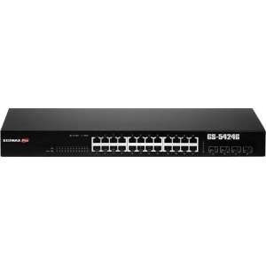 Edimax GS-5424G netwerk-switch Managed Gigabit Ethernet (10/100/1000) Zwart 1U