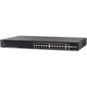 Cisco SG550X-24MP-K9 Managed L3 Gigabit Ethernet (10/100/1000) Zwart 1U Power over Ethernet (PoE)