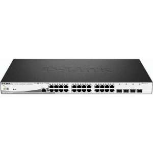 D-Link DGS-1210-28MP netwerk-switch Managed L2 Gigabit Ethernet (10/100/1000) Zwart, Grijs 1U Power over Ethernet (PoE)