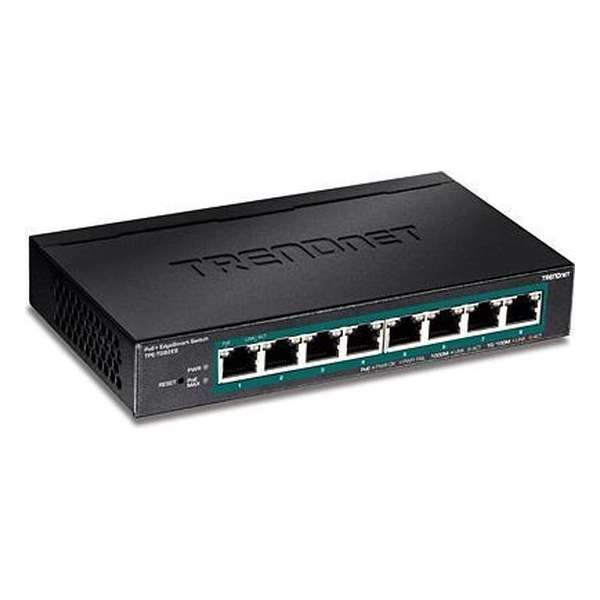 Trendnet TPE-TG82ES netwerk-switch Managed Gigabit Ethernet (10/100/1000) Zwart