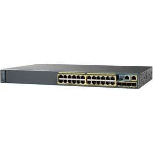 Cisco Catalyst 2960X-24PD-L - Switch - Managed - 24 x 10/100/1000 (PoE+) + 2 x 10 Gigabit SFP+ - desktop, rack-mountable - PoE+