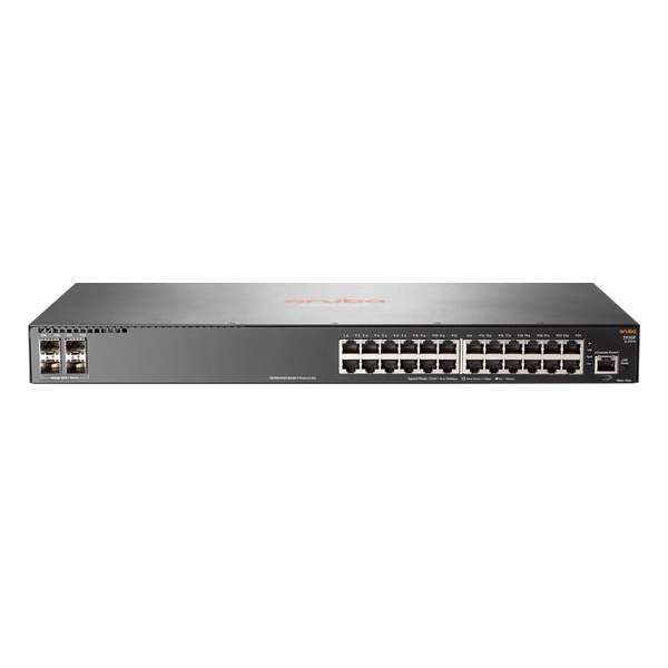 Hewlett Packard Enterprise Aruba 2930F 24G 4SFP Managed L3 Gigabit Ethernet (10/100/1000) Grijs 1U