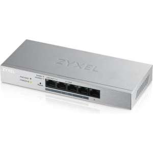 Zyxel GS1200-5HPv2 - 5-Port Gigabit Web Managed PoE+ Switch with 60 Watt Budget