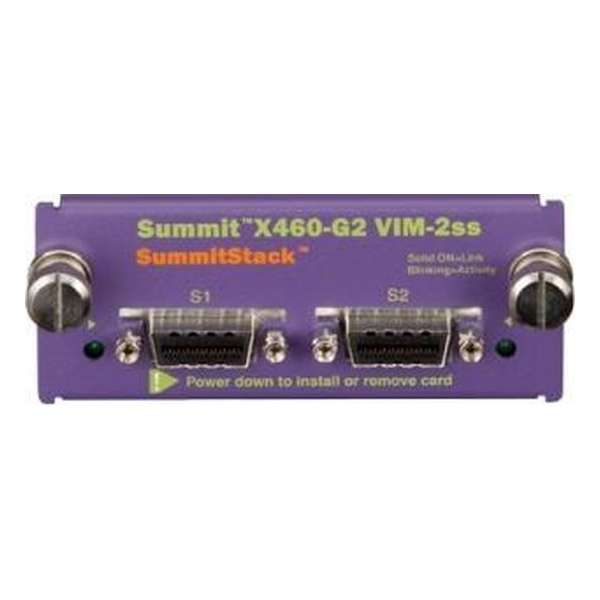 Extreme networks X460-G2 VIM-2ss network switch module
