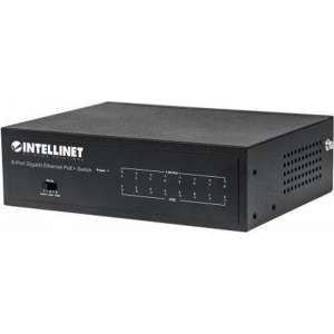 Intellinet 561204 netwerk-switch Managed Gigabit Ethernet (10/100/1000) Zwart Power over Ethernet (PoE)