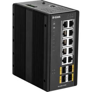 D-Link DIS‑300G‑14PSW Managed L2 Gigabit Ethernet (10/100/1000) Zwart Power over Ethernet (PoE)