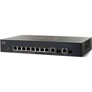 Cisco SF352-08 Managed L2/L3 Fast Ethernet (10/100) Zwart