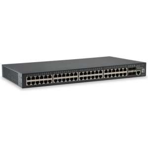 LevelOne GEL-5261 Managed L3 Gigabit Ethernet (10/100/1000) Zwart