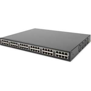 Digitus DN-95117 netwerk-switch Gigabit Ethernet (10/100/1000) Grijs 1U Power over Ethernet (PoE)