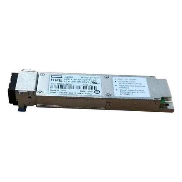 Hewlett Packard Enterprise X140 40G QSFP+ LC LR4L 2km SM netwerk transceiver module Vezel-optiek 40000 Mbit/s QSFP+