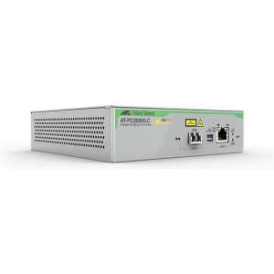 Allied Telesis AT-PC2000/LC-60 netwerk media converter 1000 Mbit/s 850 nm Grijs