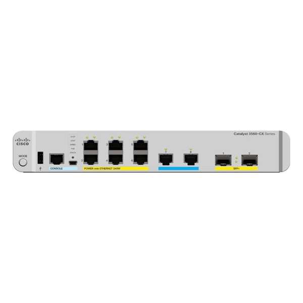 Cisco 3560-CX Managed L2 Gigabit Ethernet (10/100/1000) Grijs Power over Ethernet (PoE)