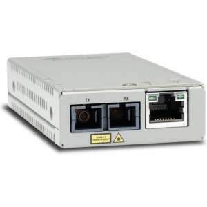 Allied Telesis AT-MMC200/SC-60 netwerk media converter 100 Mbit/s 1310 nm Multimode Zilver