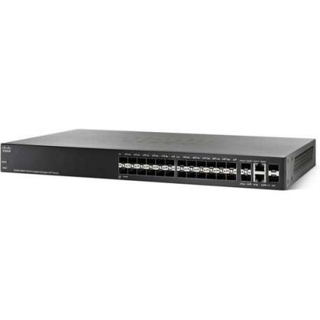 Cisco Small Business SG350-28SFP Managed L2/L3 Geen Zwart 1U