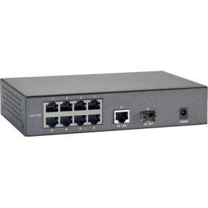 LevelOne FGP-1000W90 netwerk-switch Fast Ethernet (10/100) Grijs Power over Ethernet (PoE)
