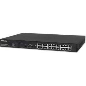 Intellinet 561372 netwerk-switch Managed Gigabit Ethernet (10/100/1000) Zwart Power over Ethernet (PoE)