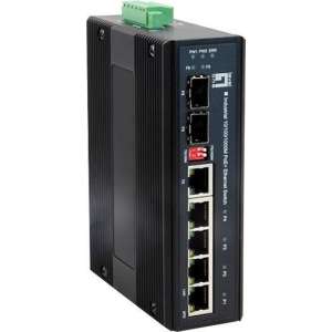 LevelOne IES-0620 Gigabit Ethernet (10/100/1000) Zwart Power over Ethernet (PoE)