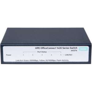 Hewlett Packard Enterprise OfficeConnect 1420 5G Unmanaged L2 Gigabit Ethernet (10/100/1000) Grijs 1U