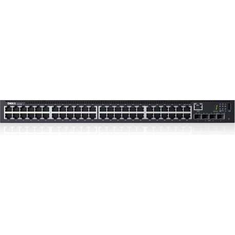 DELL N1548 Managed L3 Gigabit Ethernet (10/100/1000) Zwart 1U