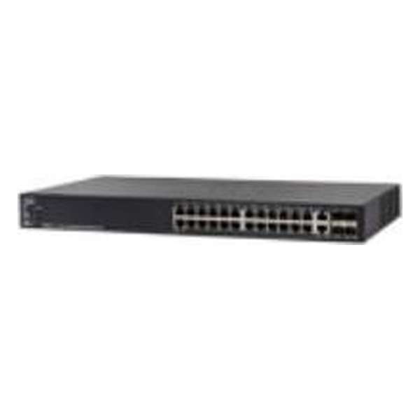 Cisco SF550X-24MP-K9 Managed L3 Fast Ethernet (10/100) Zwart 1U Power over Ethernet (PoE)