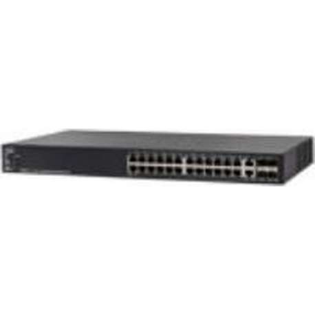 Cisco SF550X-24MP-K9 Managed L3 Fast Ethernet (10/100) Zwart 1U Power over Ethernet (PoE)