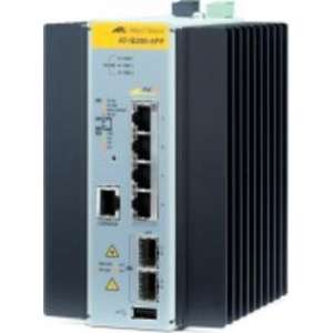 Allied Telesis AT-IE200-6FP-80 Managed L2 Fast Ethernet (10/100) Zwart, Grijs Power over Ethernet (PoE)