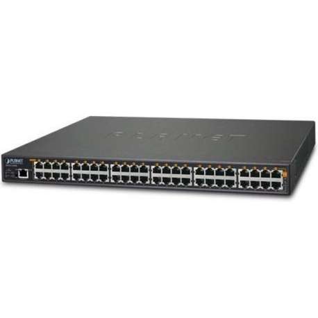 Planet HPOE-2400G Gigabit Ethernet (10/100/1000) Power over Ethernet (PoE) 1U Zwart