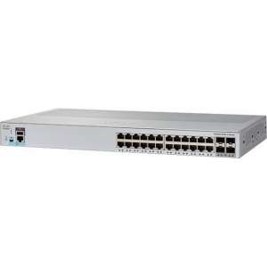 Cisco Catalyst C2960L24TSLL, Refurbished Managed L2 Gigabit Ethernet (10/100/1000) Grijs 1U