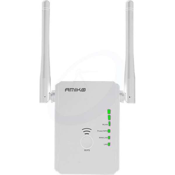 Amiko WR-522 - N300 Wireless Router / Repeater / Access point - EU Plug