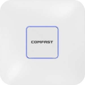 Comfast CF-E355AC V2, Access Point 1200mbps Ceiling AP, Dual band voor 120 gebruikers, Wit
