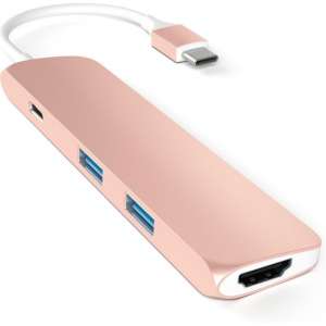 Satechi Type-C Multiport Adapter - Rose Gold