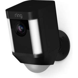 Ring Spotlight Cam - Beveiligingscamera - Met batterij - Zwart