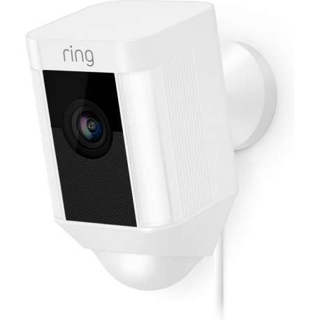 Ring Spotlight Cam - Beveiligingscamera - Bedraad - Wit