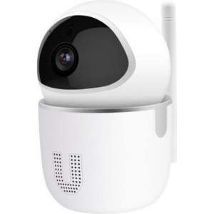 MikaMax – Draadloze Beveiligingscamera – IP Camera Wifi – Infrarood nachtvisie – Geluids en bewegingsdetector
