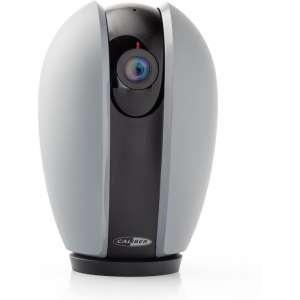 Caliber HWC411,412PT - Smart wifi camera met pan tilt - Zwart grijs
