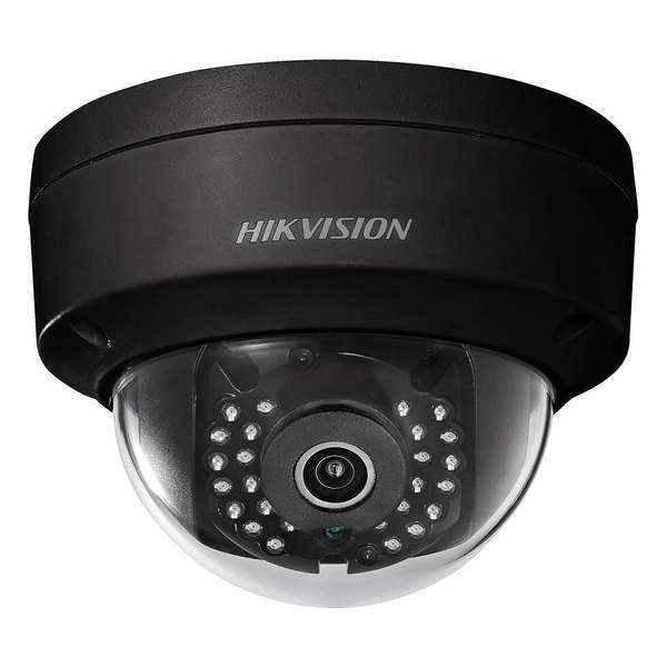 Hikvision 4MP outdoor dome zwart 2.8mm lens