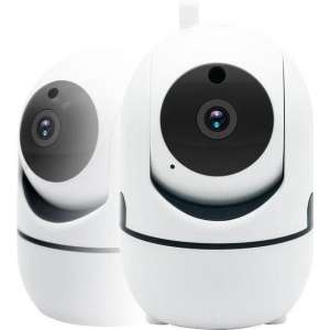 Indoor IP Huiskamer Camera Beveiliging Inc. 32GB SD Kaart WiFi Full HD 360 graden zicht